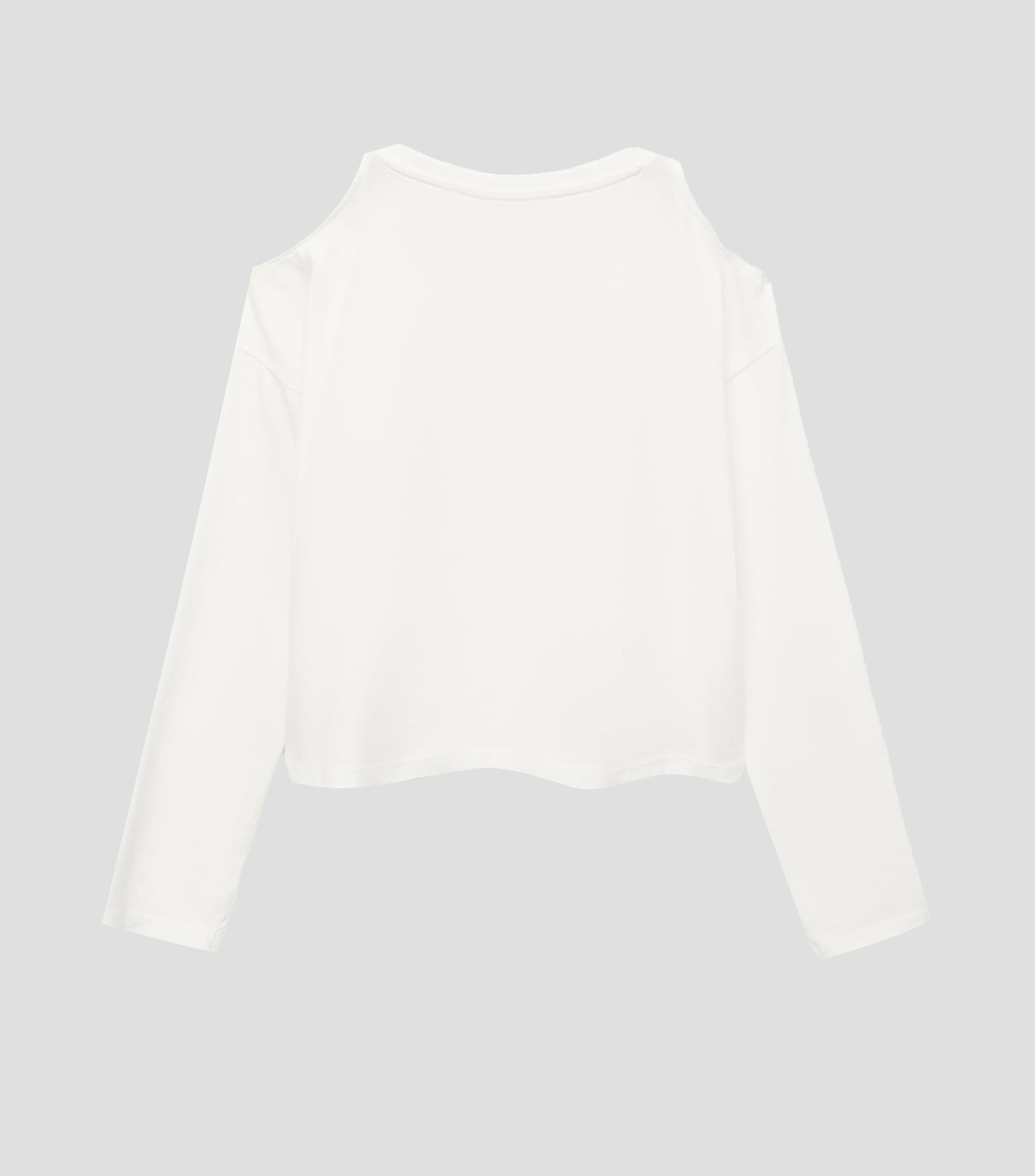Playera lisa de manga larga Niña